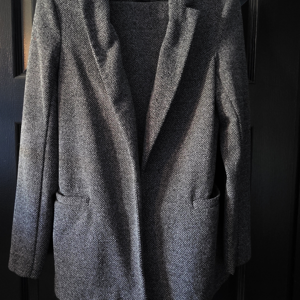 Women's Gray Blazer Coat & Pants (Suit)